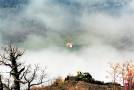 Santo Tirso entre niebla